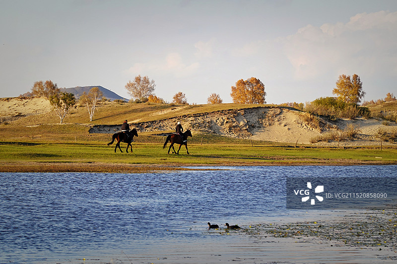 坝上将军泡风光图片素材