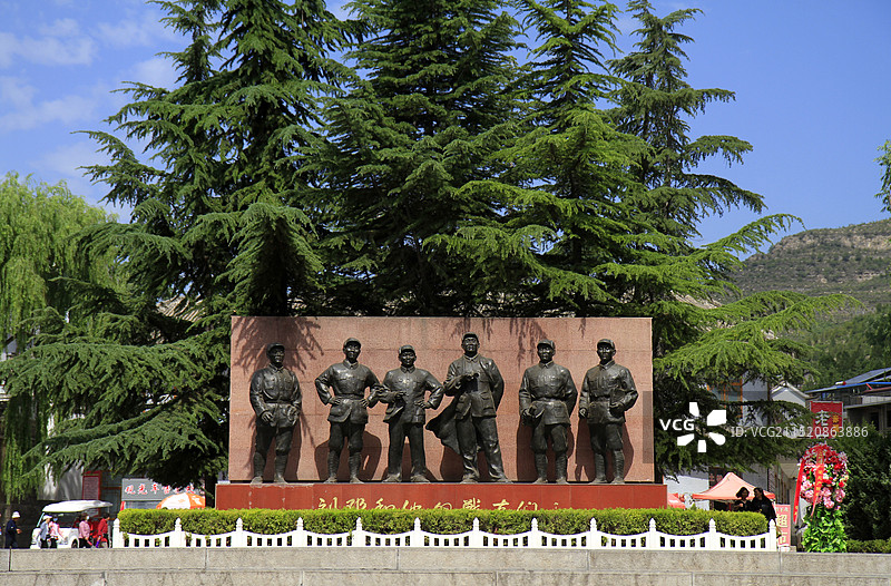 邯郸涉县八路军129师司令部旧址图片素材