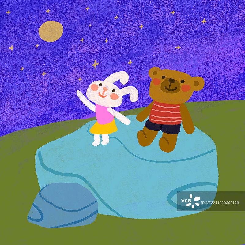 中秋节赏月图片素材