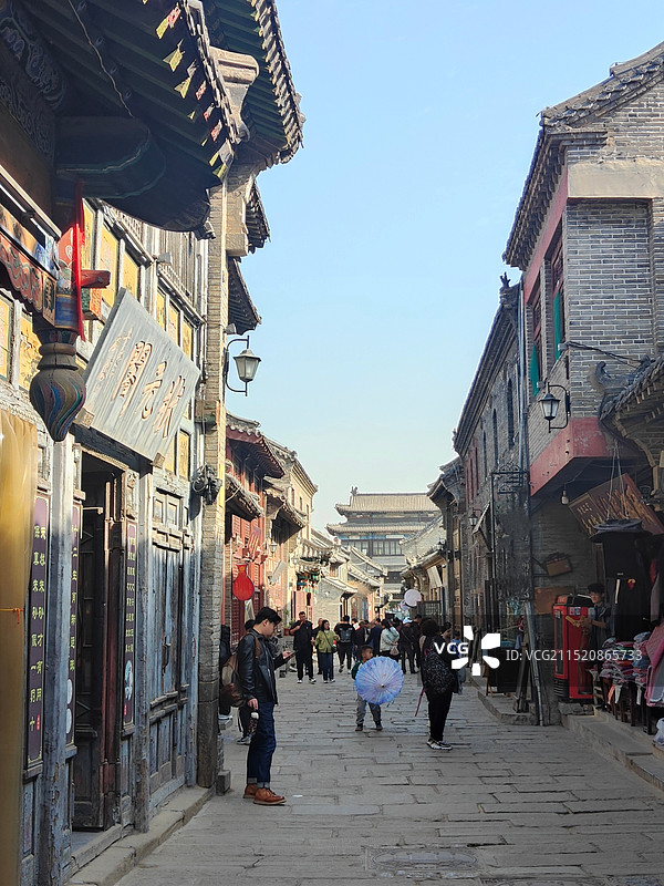 淄博周村古商城图片素材