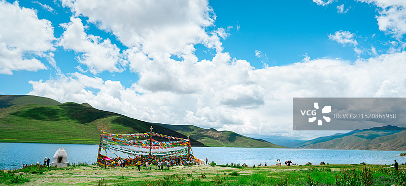 羊卓雍措图片素材