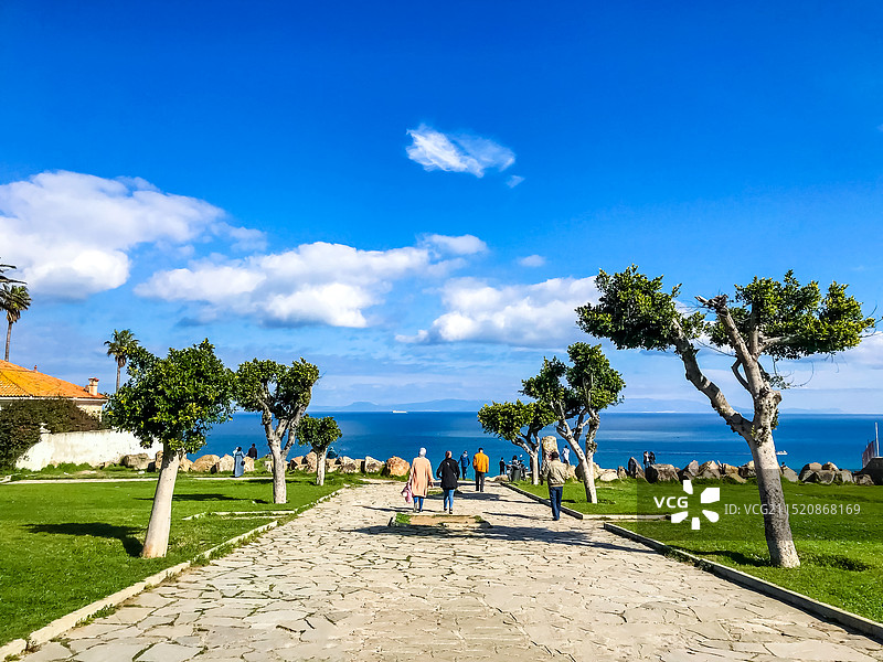 摩洛哥吉布罗陀海峡图片素材