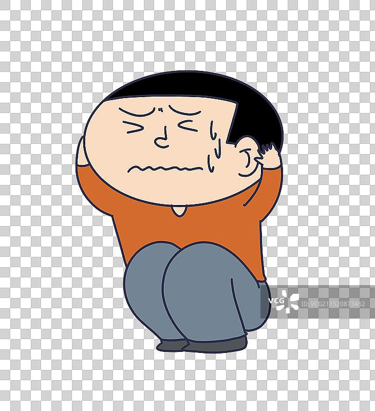 害怕恐惧的人物图片素材