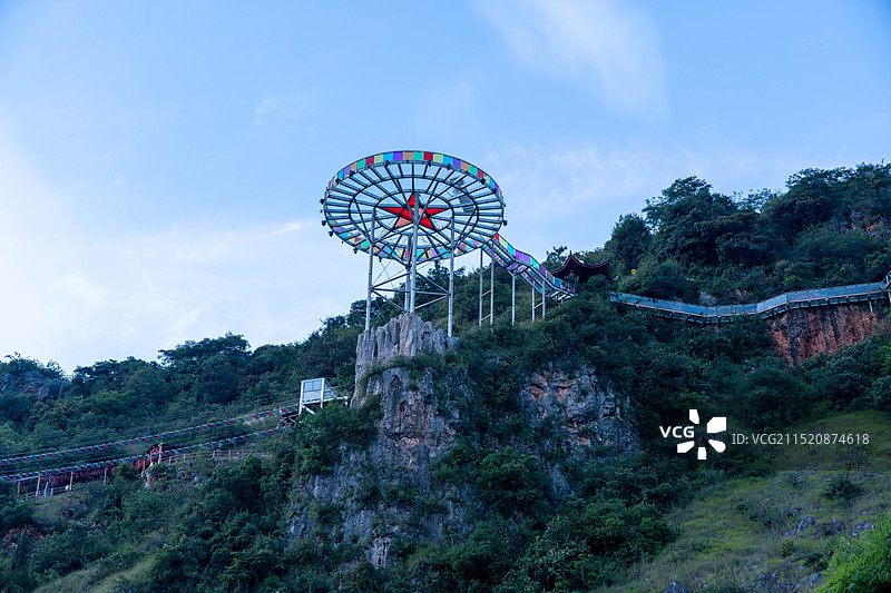 丽江观音峡景区图片素材