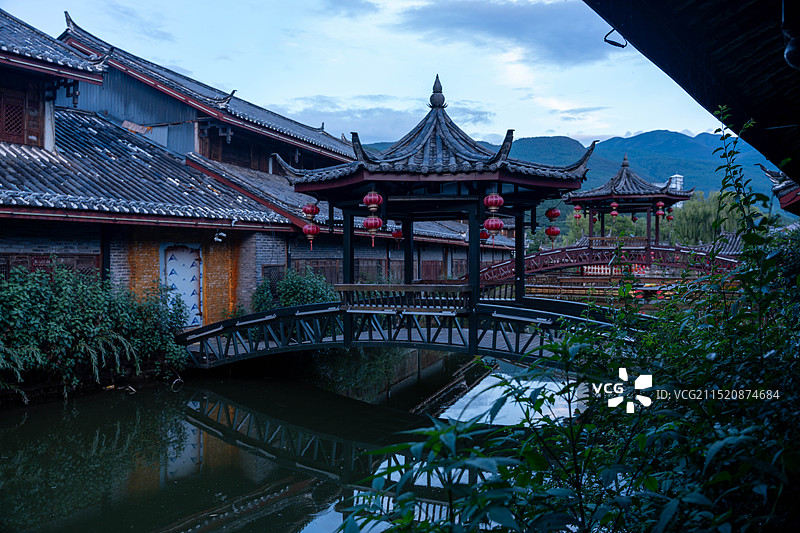 丽江观音峡景区图片素材