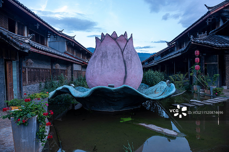 丽江观音峡景区图片素材