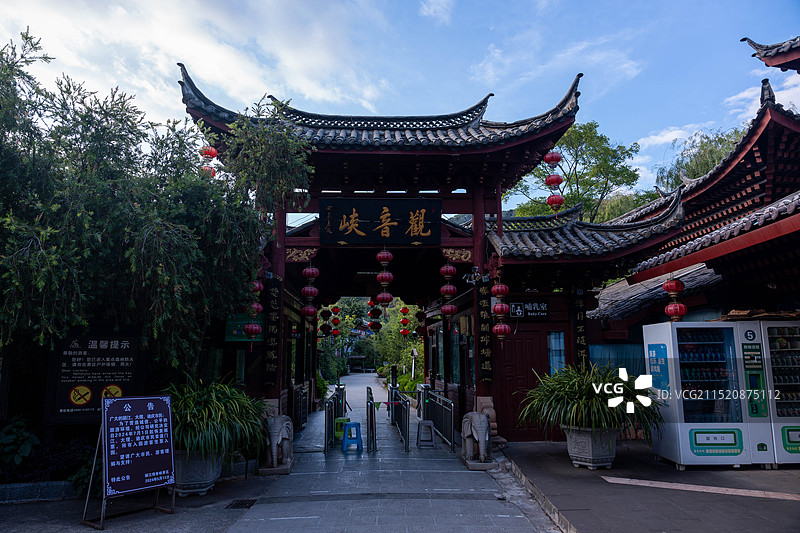 丽江观音峡景区图片素材