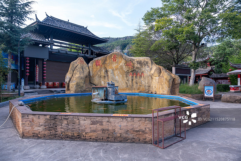 丽江观音峡景区图片素材