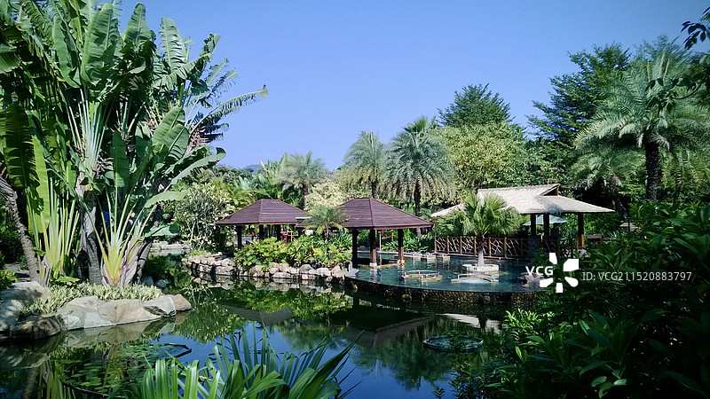 厦门日月谷温泉主题公园图片素材