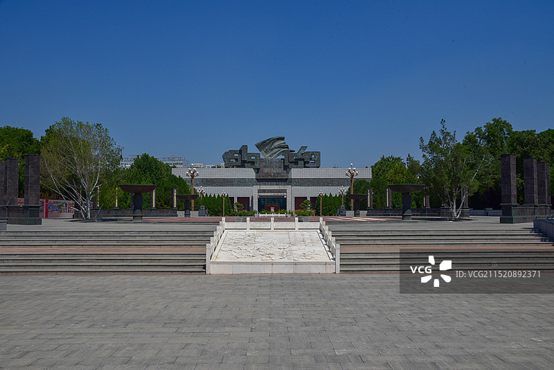 石家庄华北军区烈士陵园图片素材