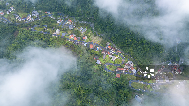 田园新梦——陕西平利县八仙镇金家坡图片素材