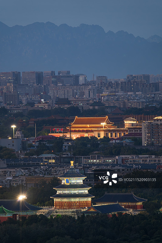 纵贯京城图片素材