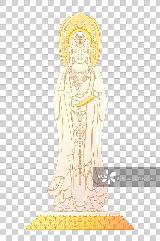 海南三亚南山海上观音图片素材