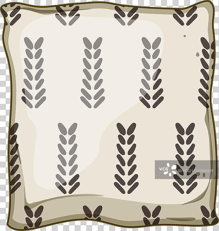 波西米亚风沙发卡通枕头图片素材