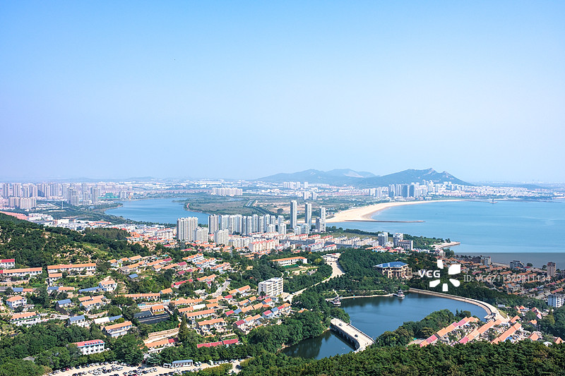 威海荣成赤山风景名胜区图片素材