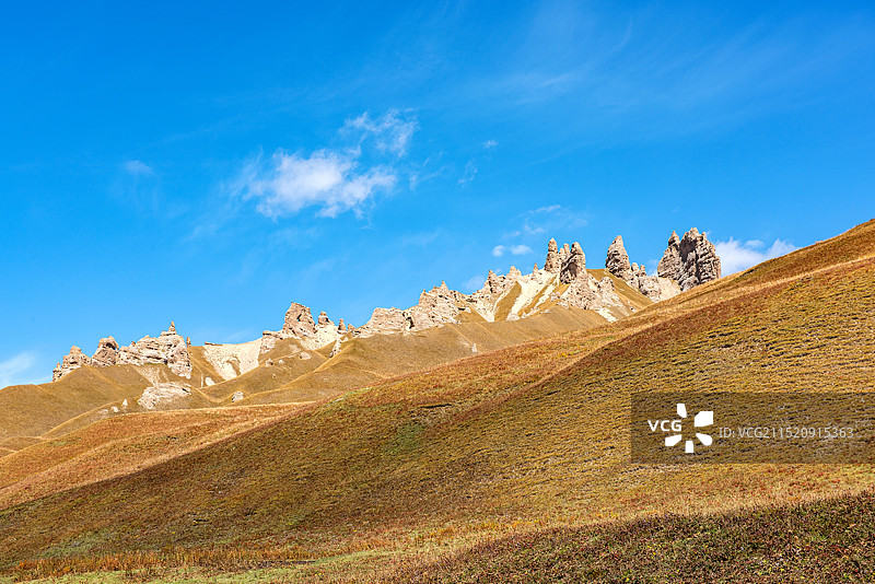 新疆和静县天山石林图片素材