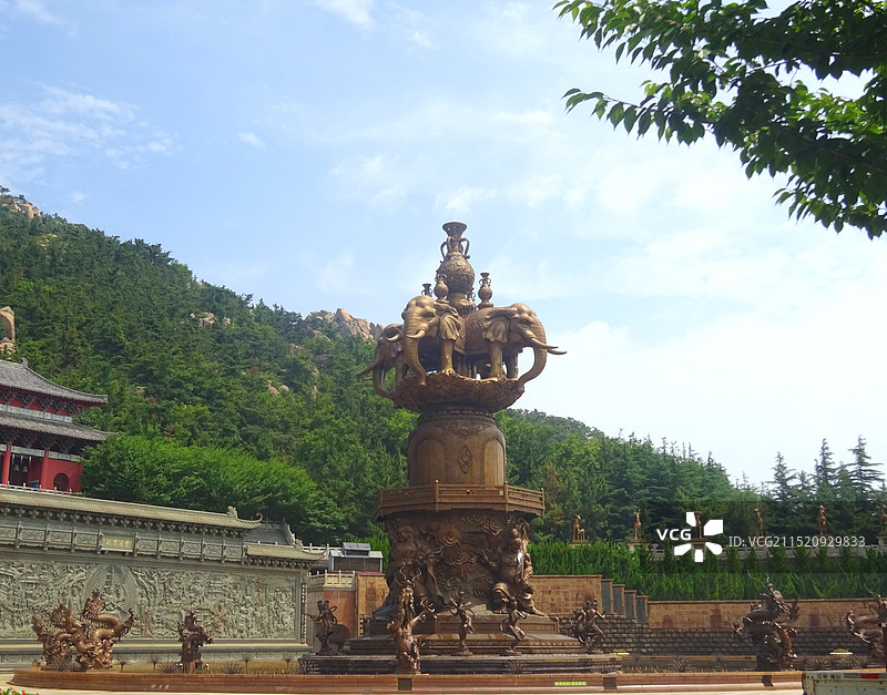 威海荣成赤山风景名胜区图片素材
