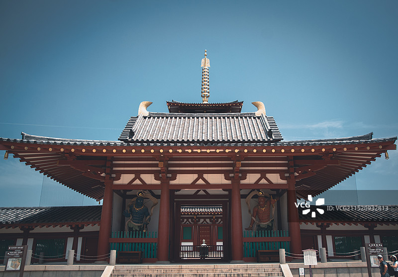 日本四天寺正门图片素材