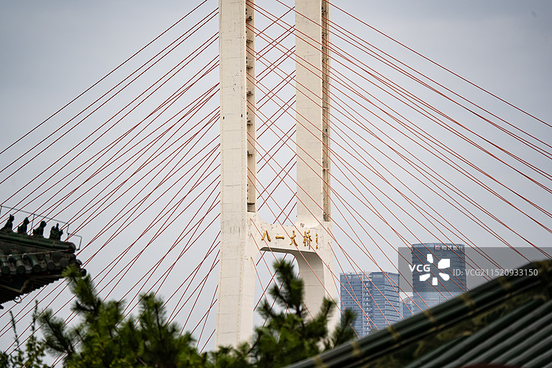 八一大桥图片素材