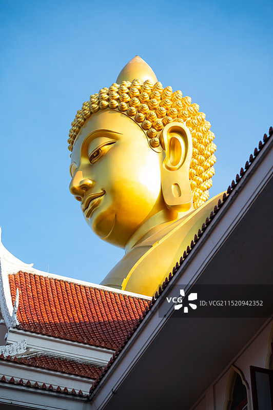 泰国曼谷地标 大佛 巴南寺图片素材