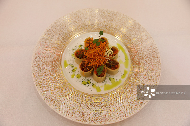 海南菜：加积鸭肉酱管面图片素材