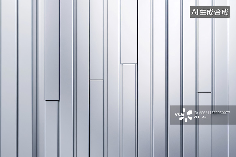 【AI数字艺术】拉丝不锈钢板抽象金属工业纹理壁纸插图图片素材