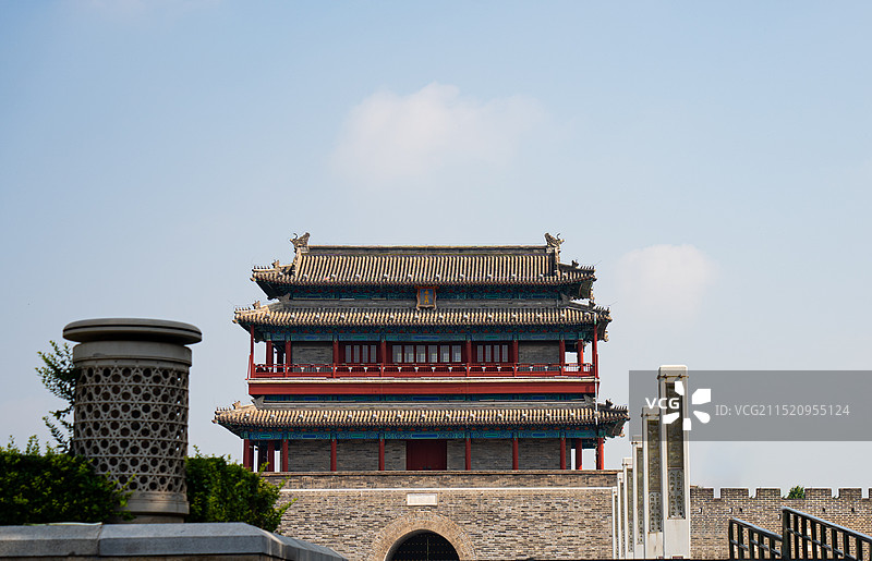 永定门图片素材