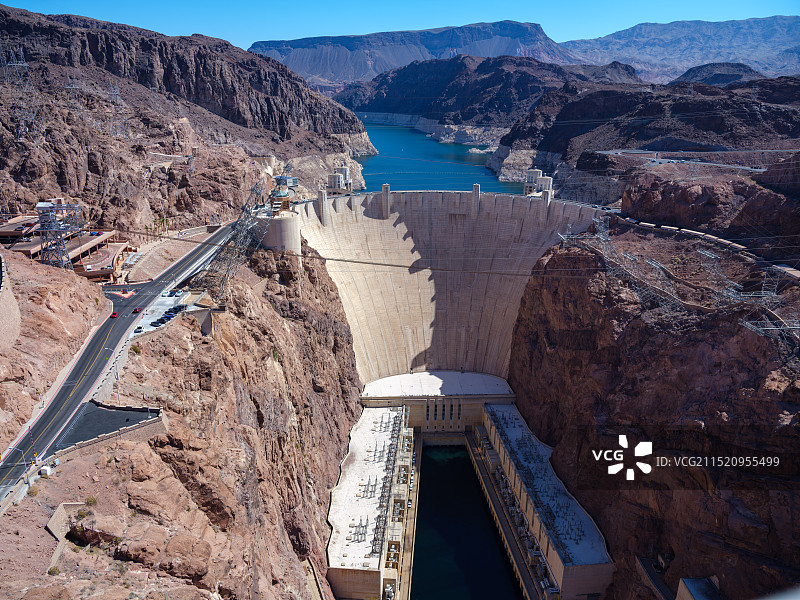 美国胡弗大坝图片素材