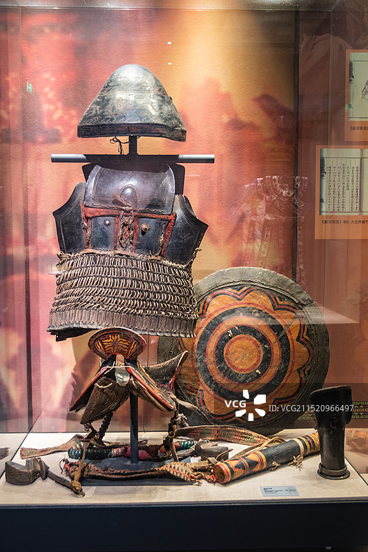 彝族甲胄图片素材