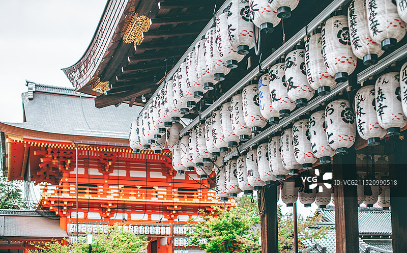 日本京都八坂神社景观图片素材
