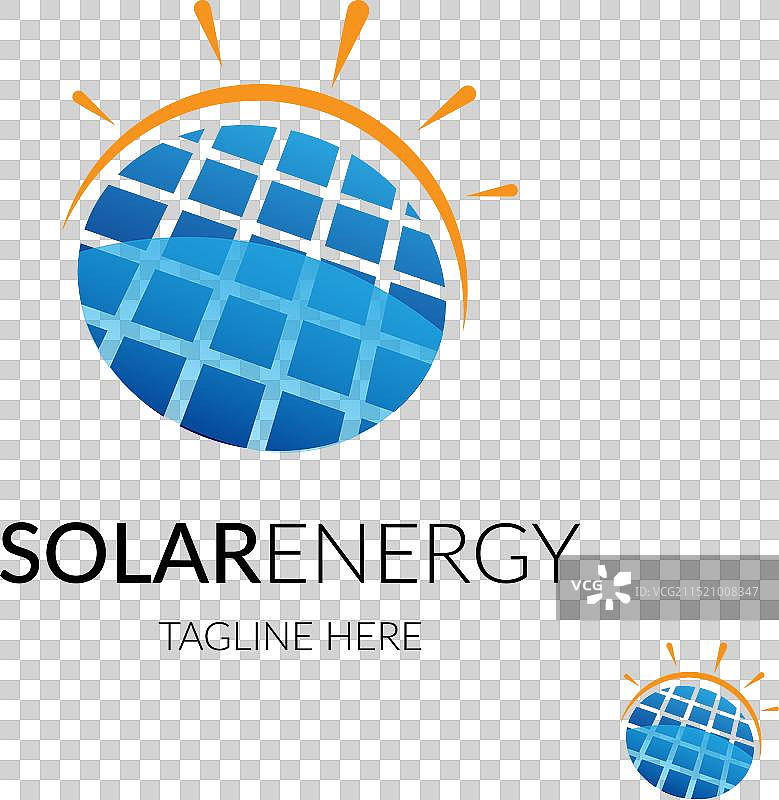 太阳能logo设计模板图片素材