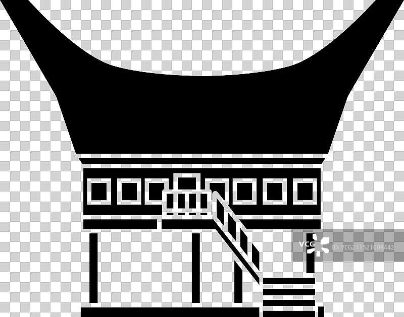 托拉雅传统房屋图片素材