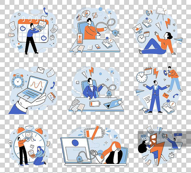 没有进展的努力工作图片素材