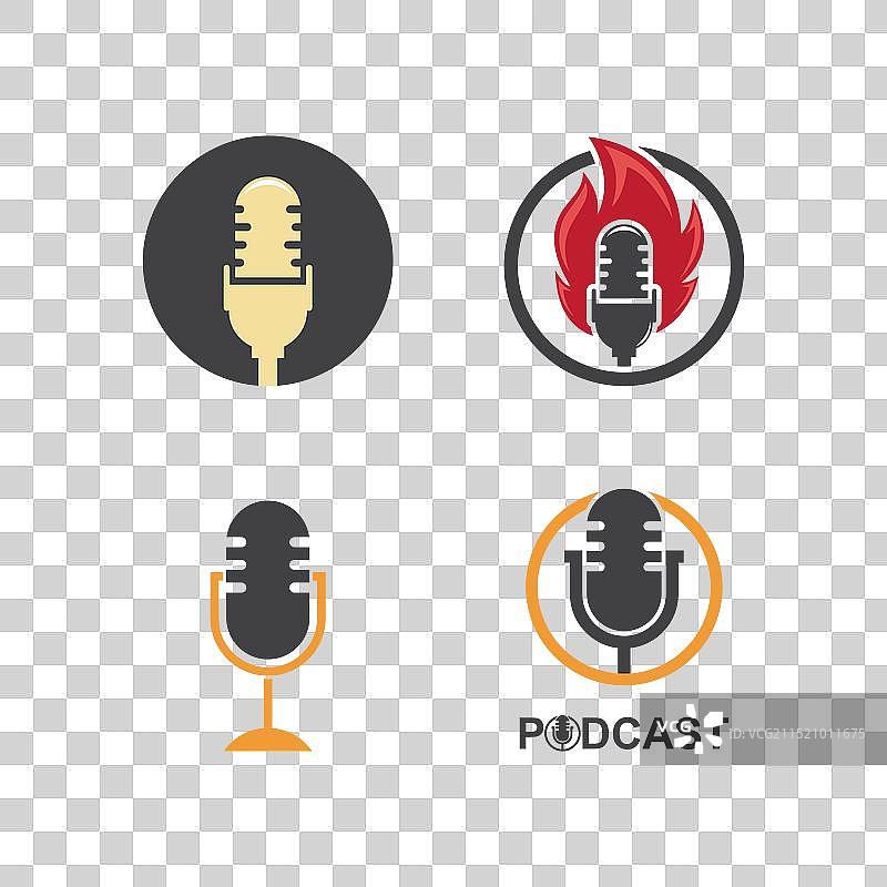 播客设计图片素材