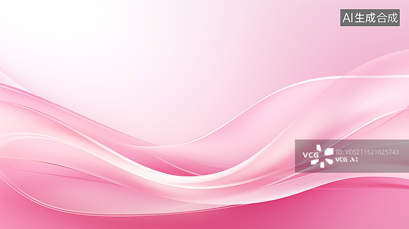 【AI数字艺术】粉色的飘逸柔和背景图片素材