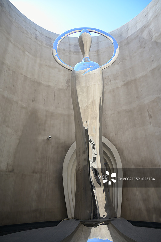 响堂山石窟数字展示中心图片素材