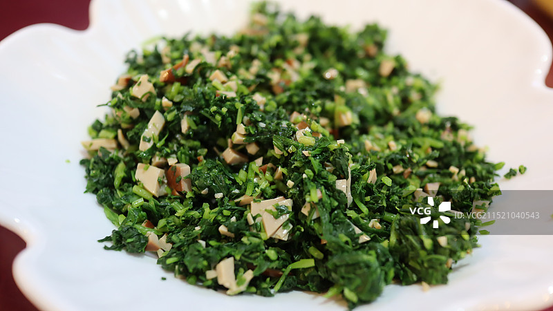 马兰头香干冷菜图片素材