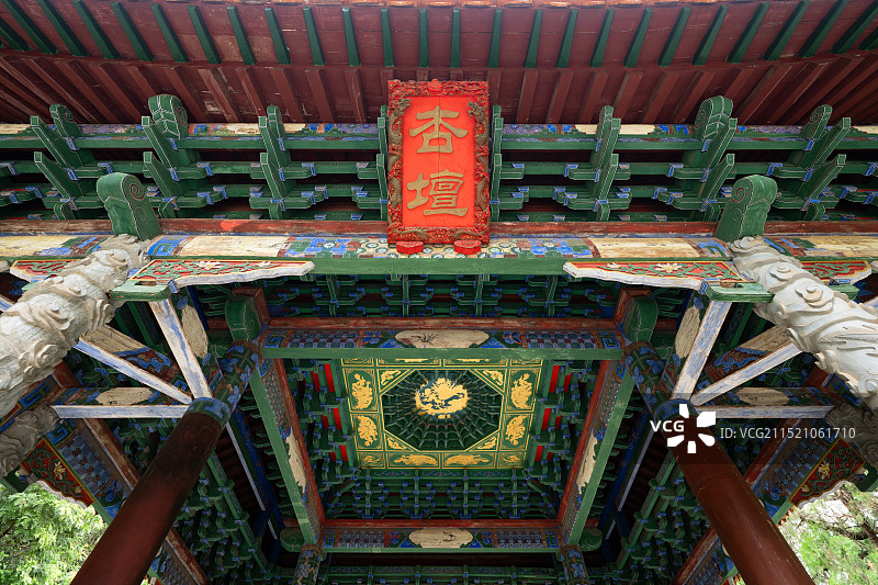 建水文庙杏坛图片素材