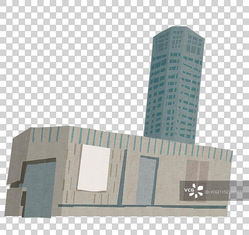 宿迁市雨润国际广场插画元素图片素材