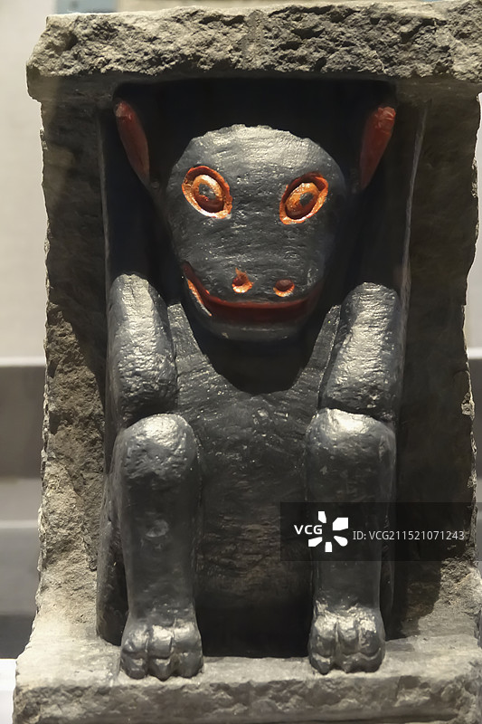 绵阳博物换馆藏人物动物雕塑文物图片素材