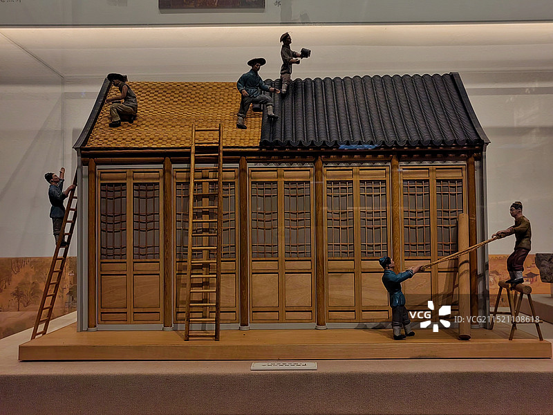 锦溪古镇风光图片素材