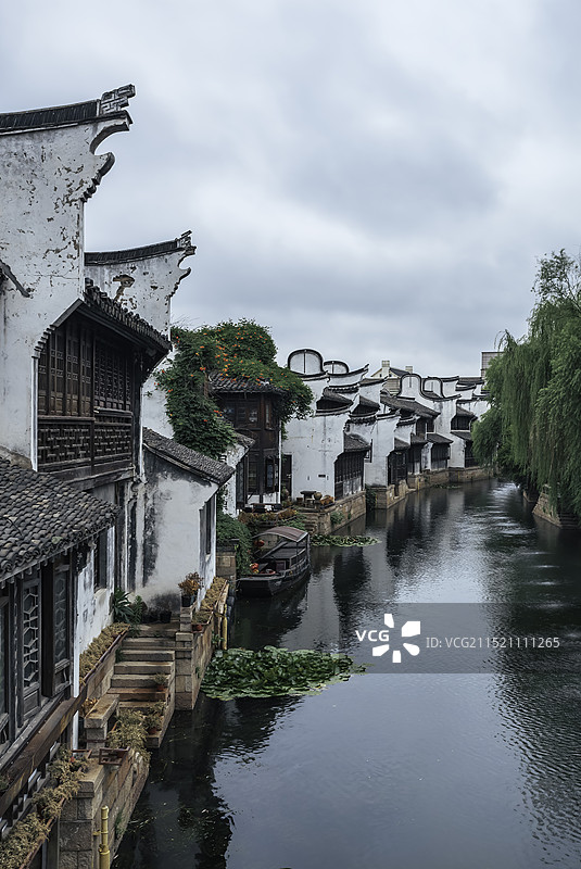 嘉兴月河古镇图片素材