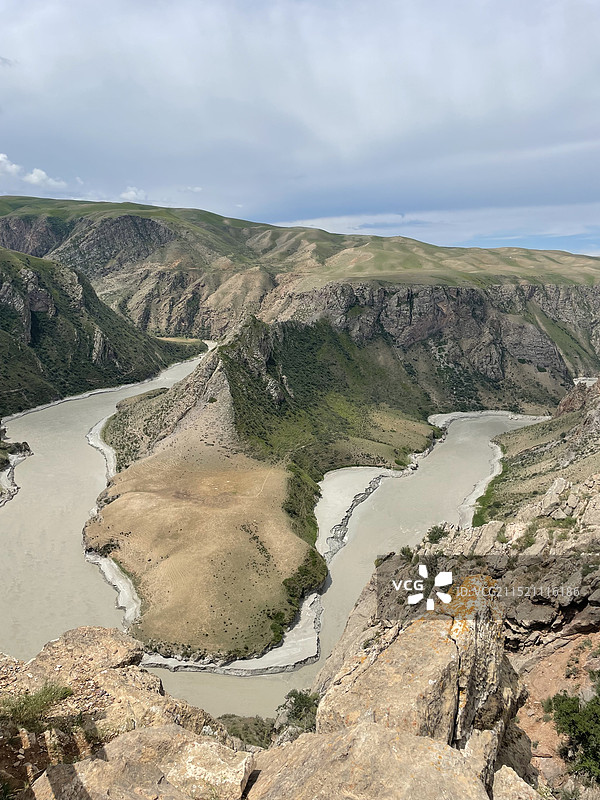 鳄鱼湾 喀拉峻图片素材