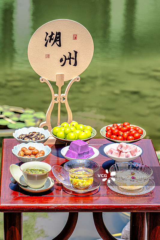 湖州三道茶图片素材