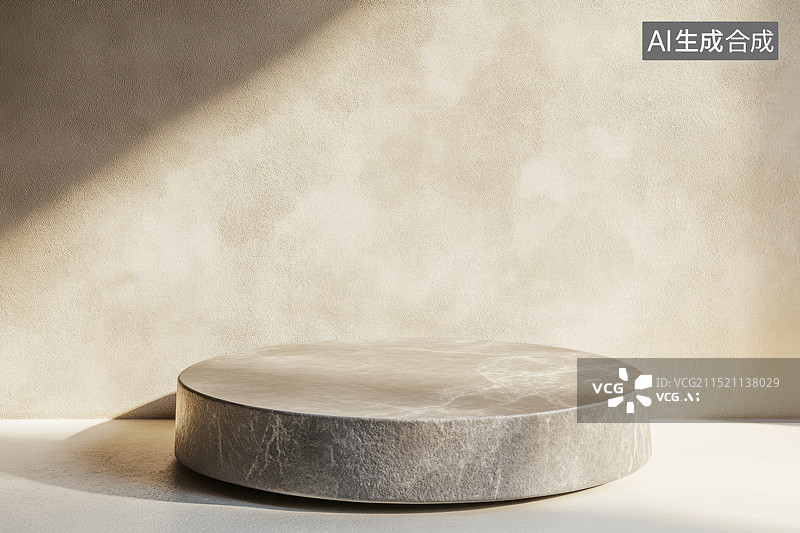 【AI数字艺术】3D产品展示台创意图图片素材