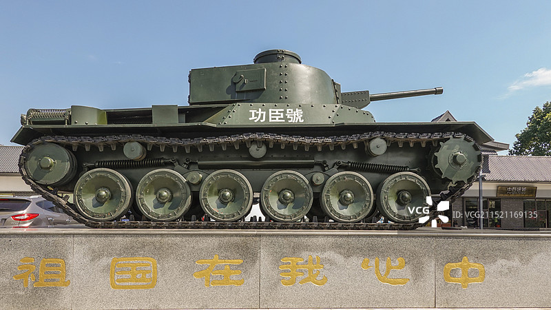 陈列的坦克图片素材