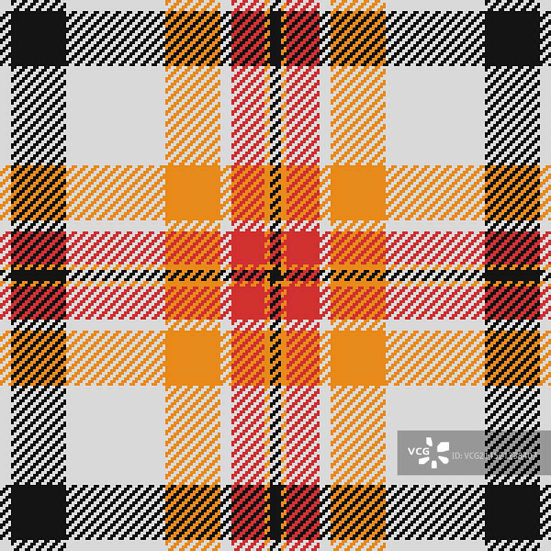 纹理格子布料的纺织设计图片素材