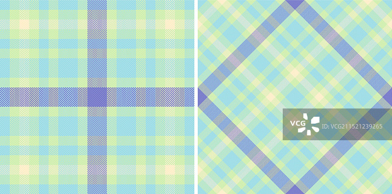 格子花呢面料纹理无缝图案图片素材