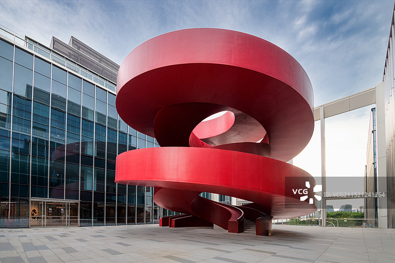 红色之旋图片素材