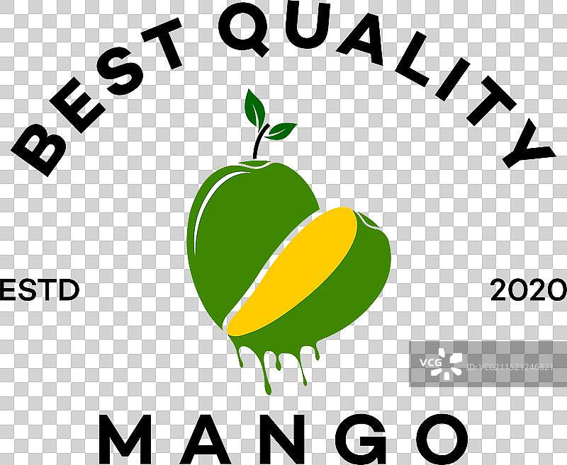 芒果Logo模板设计图片素材